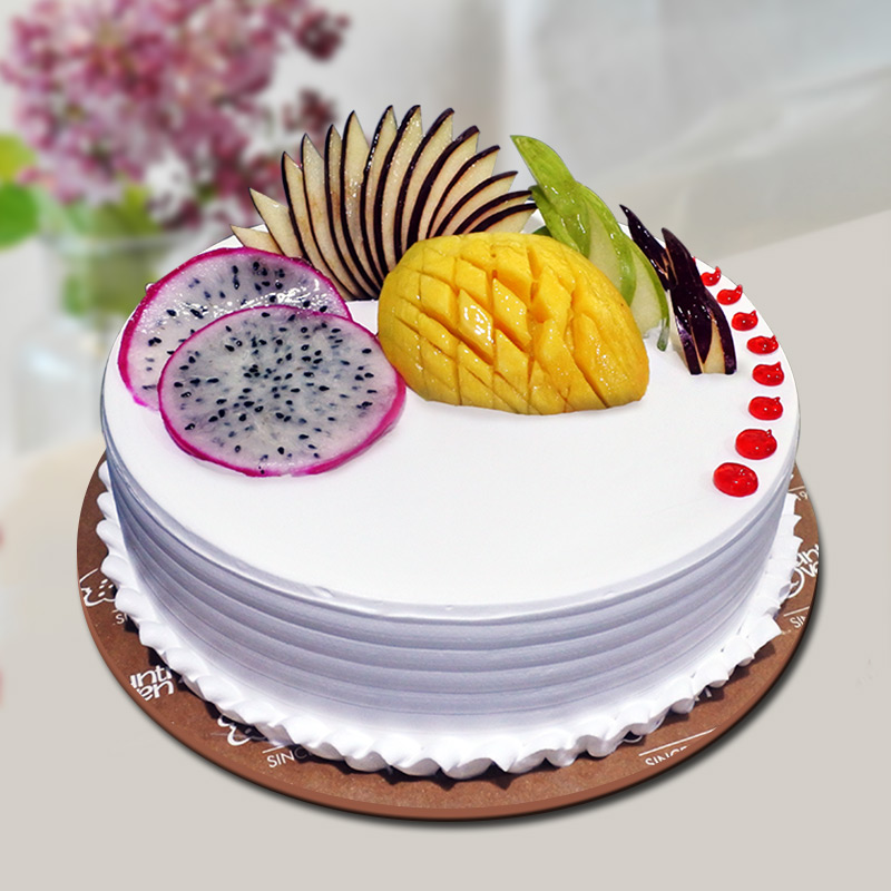 Send Delectable Fruit Cake Gifts To vijayawada